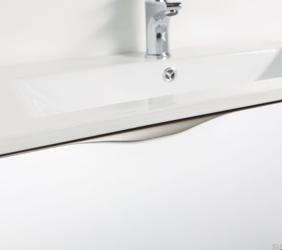 Poignée de meuble Edge Forma 0251 897 Aluminium Argent Brossé