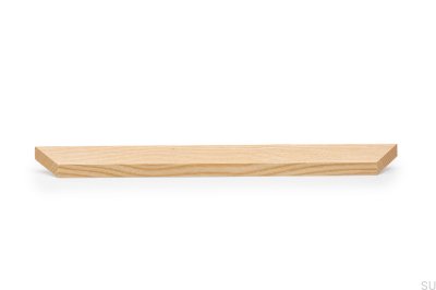 Poignée de meuble longitudinale en bois de frêne Barcco 320