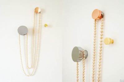 Bouton de meuble Dot 30 Aluminium brossé