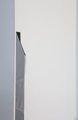 Poignée de meuble allongée Cutt 96/128 Chrome poli