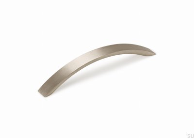 Poignée de Meuble Allongée Arko 160 Aluminium Argent Brossé