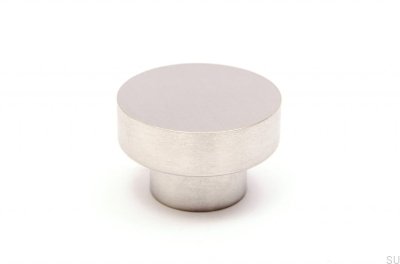Bouton de meuble Dot 30 Inox brossé