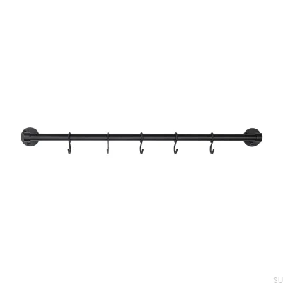 Aveny 640 patère de cuisine Laiton Noir