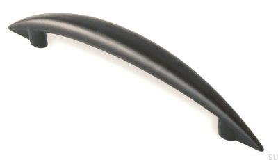 Poignée de meuble allongée 809 96 Metal Black Matt