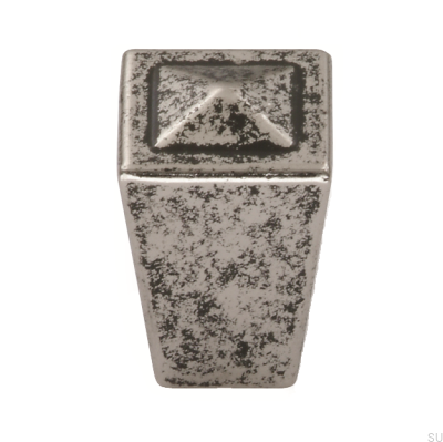 Bouton de meuble 1548 argent antique