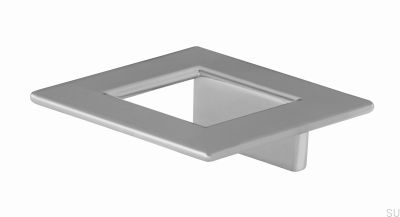 Poignée de meuble carrée 2057 Silver Matt