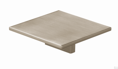 Poignée de meuble carrée 2053 Nickel Brossé