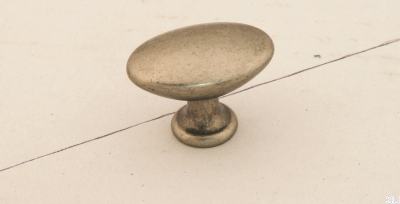 Bouton de meuble 1855 Étain