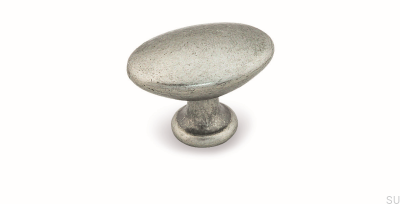 Bouton de meuble 1855 Étain