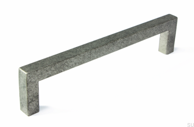 Poignée de meuble allongée SM8137I 128 Argent Antique