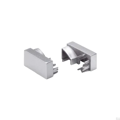 Pointe de profil en aluminium de lame (2 pièces)