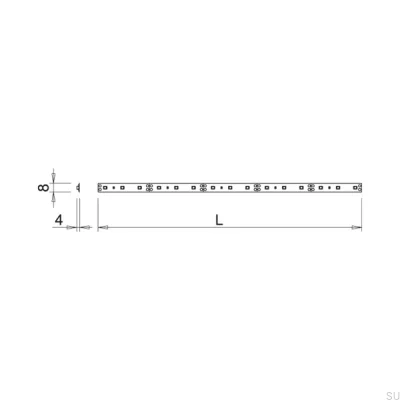 Ruban LED Flexy HE CH 5000 24V/48W 3100K