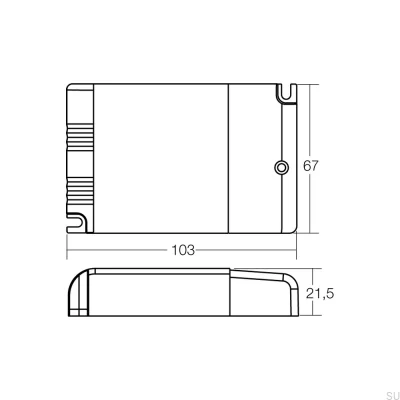 Pilote Drikon 350-700mA/12-24V