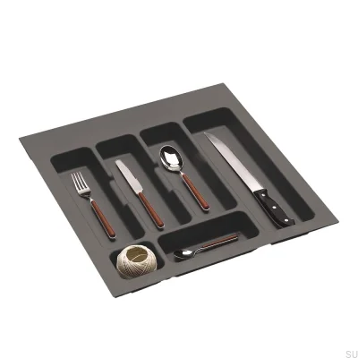 Range-couverts Classic 500 mm Gris foncé