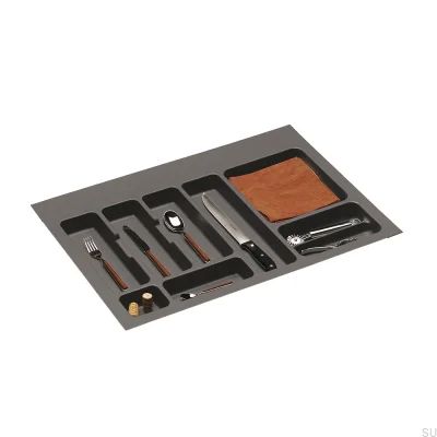 Range-couverts Classic 800 mm Gris foncé