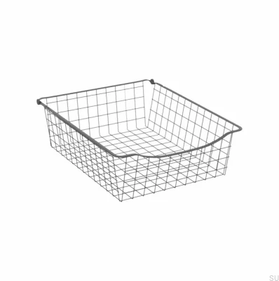 Corbeille fil 150/500 mm Gris foncé