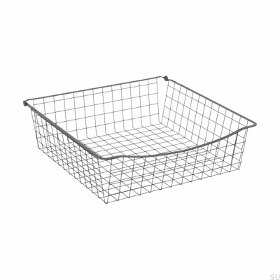 Corbeille fil 150/600 mm Gris foncé