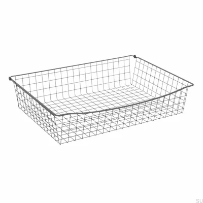 Corbeille fil 150/800 mm Gris foncé