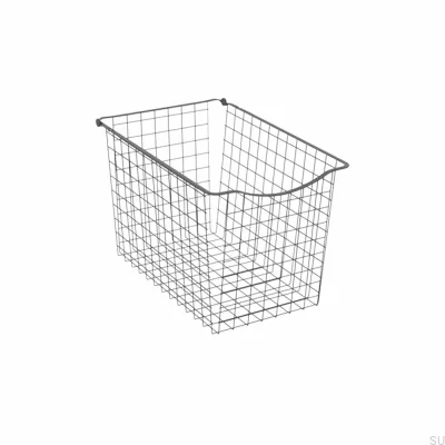 Corbeille fil 330/400 mm Gris foncé