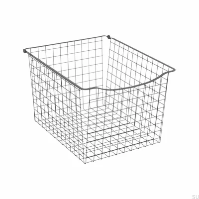 Corbeille fil 330/500 mm Gris foncé