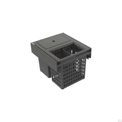 Système de tri des déchets Hide 400 Eco Gris foncé