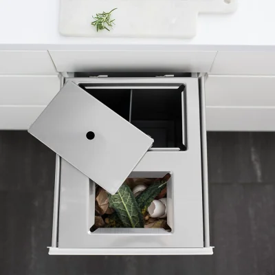 Système de tri des déchets Hide 400 Eco Silver
