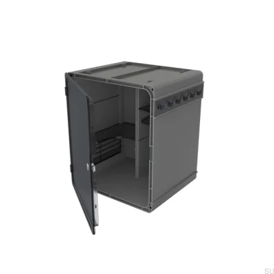 Armoire à pharmacie 1402 Gris foncé