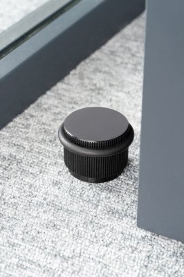 Foot Stopper pour porte de sol Arpa Noir