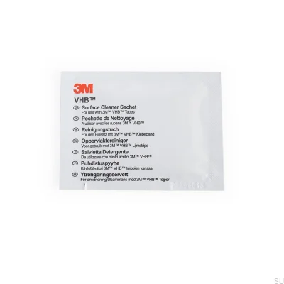 Chiffon de nettoyage de surfaces 3M (2 pièces)