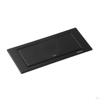 Prise double Backflip avec USB-C Noir Mat