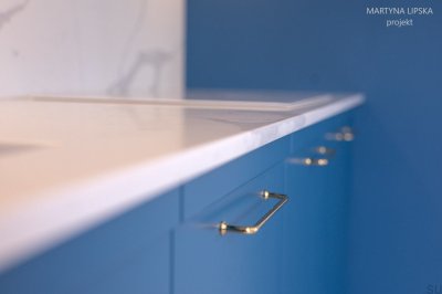Poignée de meuble allongée 1353 128 Laiton Poli Laqué