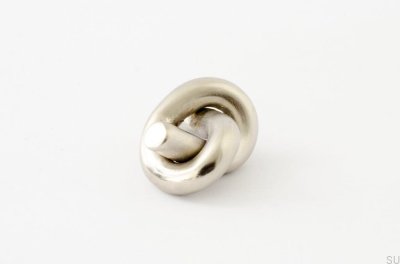 Bouton de meuble Knot 35 Nickel Brossé