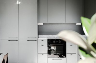 Poignée de meuble Line 224 Argent, Acier, Brossé