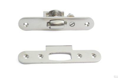 Serrure à rouleau 524 Nickel mat Norme scandinave