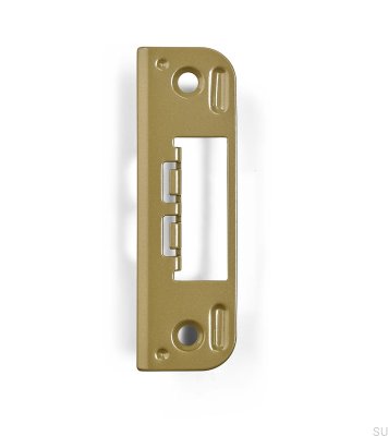 Serrure standard scandinave en époxy plaqué or 6510