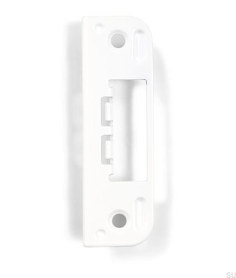 Serrure scandinave standard blanche 6510