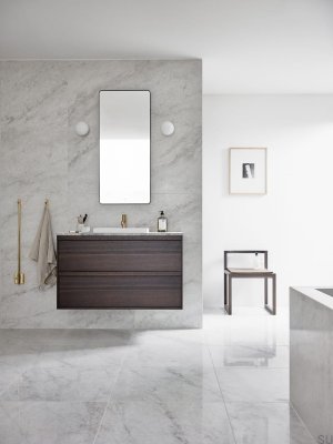 Robinet de lavabo EVM072, laiton chromé