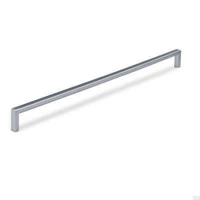 Poignée de meuble oblongue Calabro 320 Argent