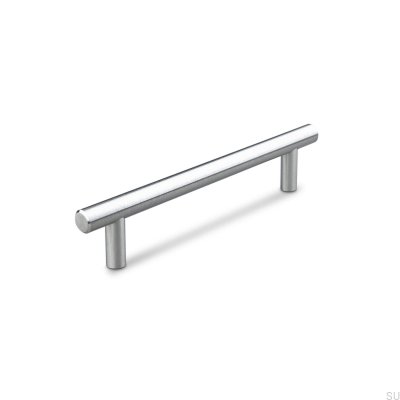 Poignée de meuble allongée Tivoli 224 Aluminium Argent