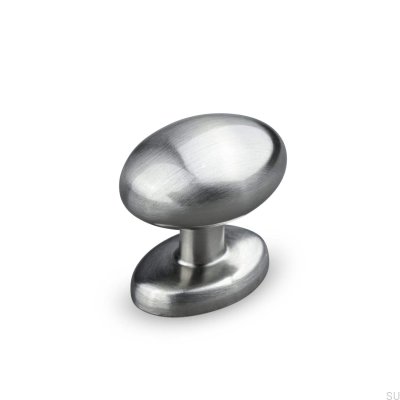 Bouton de meuble Atri Silver Brossé