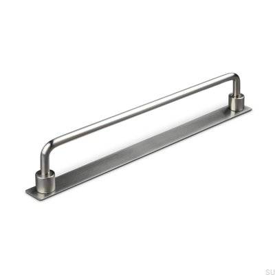 Poignée de meuble oblongue en argent brossé Limone 224