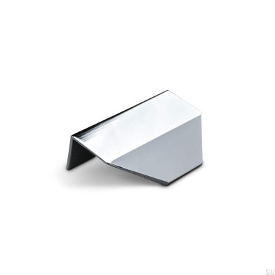 Poignée de meuble Modena 60 edge, chrome poli