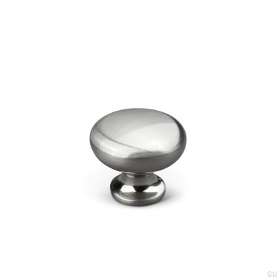 Bouton de meuble Ancona 30 argent brossé