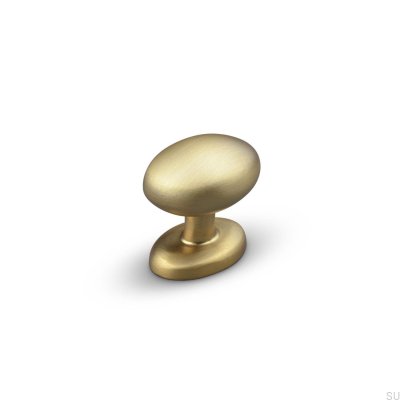 Bouton de meuble brossé Atri Gold