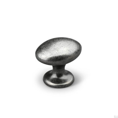 Bouton de meuble en étain antique Forio 38