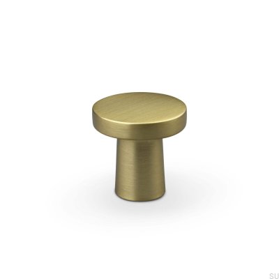 Bouton de meuble Garda 25 Or Brossé