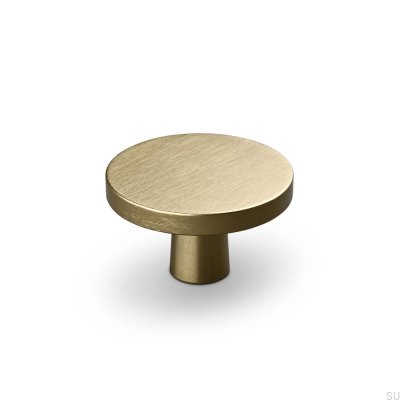 Bouton de meuble Garda 42 Or Brossé