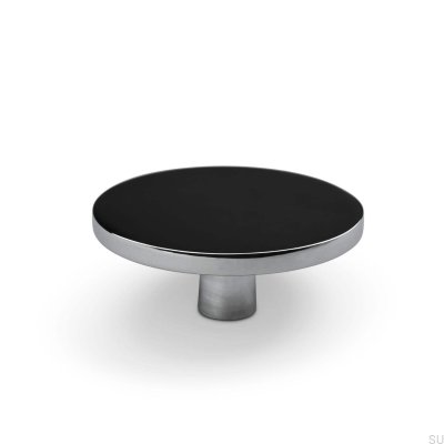 Bouton de meuble Garda 60, chrome poli