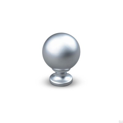 Bouton de meuble argenté Labaro 30