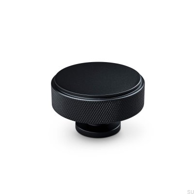 Bouton de meuble en métal Lonato 50, noir mat